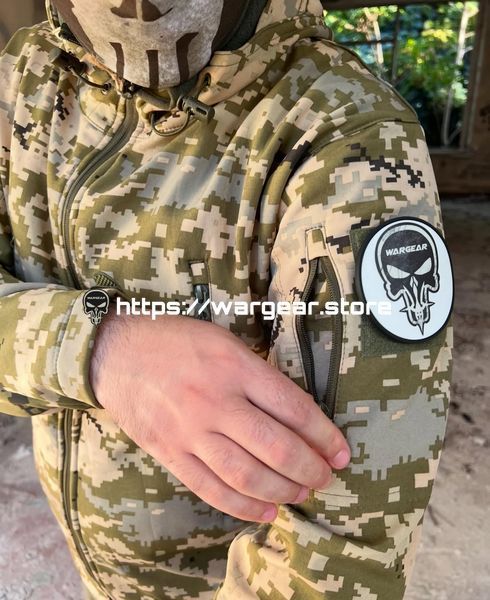Тактична куртка SoftShell піксель 4564747 фото