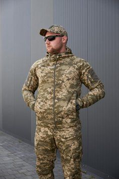 Літня польова куртка- вітровка Twil GEN I Military Піксель ЗСУ 4291834 фото