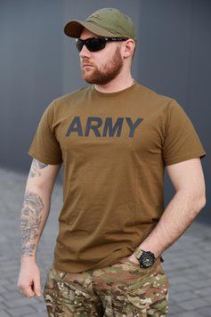 Футболка T-Shirt Sturm Mil-Tec Army - Olive "ARMY" (оливковий) 4178431 фото