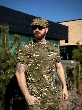 Тактична Футболка Мультикам CoolMax Military MTP 866046 фото