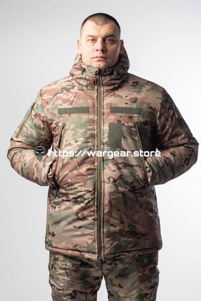 Куртка Зимова Nord Storm Military Мультикам БАТАЛИ 4831536 фото