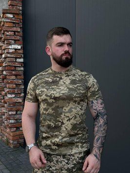 Футболка PREMIUM CoolMax піксель 4321524 фото