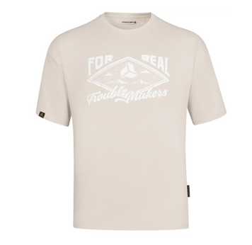 Футболка чоловiча Frontier Big white logo Taupe 4328795 фото