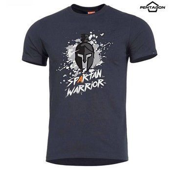 Футболка Pentagon Spartan Warrior чорна 4300007 фото