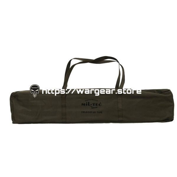 Ліжко розкладне Канадське US STYLE ALUM. FOLDING COT W. BAG Olive 4047882 фото