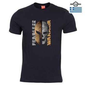 Футболка Pentagon Ageron Fearless Warrior Чорна 4222286 фото