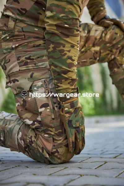 Тактично-польові штани з наколінниками KS-PRO Military, мультикам 4110242 фото