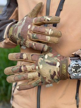 рукавиці палі мультикам Mechanix M-Pact Оригінал 929475 фото