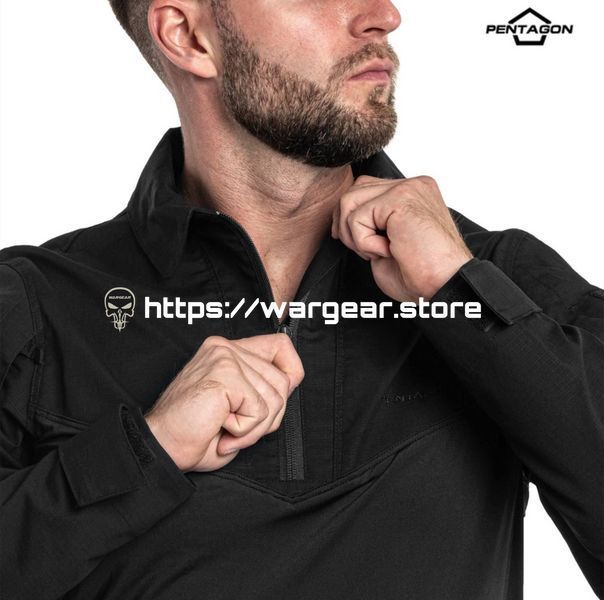 Убакс Pentagon Combat Shirt Ranger - Black 4304843s2 фото