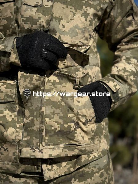 Комплект 3 в 1 Тактичний статутний костюм+ Убакс CoolPass ЗСУ Піксель мм14 Military + Полегшена парка Піксель 4178505 фото