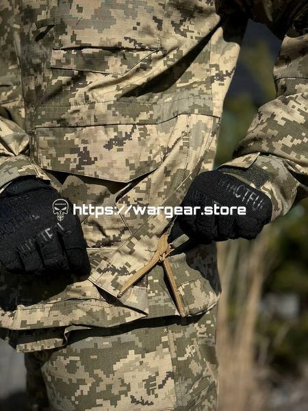 Комплект 3 в 1 Тактичний статутний костюм+ Убакс CoolPass ЗСУ Піксель мм14 Military + Полегшена парка Піксель 4178505 фото