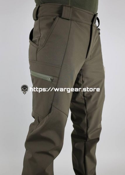 Штани штормові ULTIMATUM soft shell Олива 4927071 фото