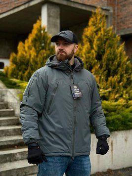 Тактична військова Утеплена G-Loft куртка Call Dragon 2.0 Tactics Armor Grey 4811316 фото