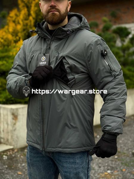 Тактична військова Утеплена G-Loft куртка Call Dragon 2.0 Tactics Armor Grey 4811316 фото