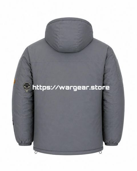 Тактична військова Утеплена G-Loft куртка Call Dragon 2.0 Tactics Armor Grey 4811316 фото