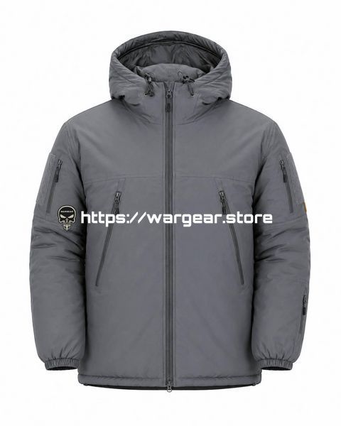 Тактична військова Утеплена G-Loft куртка Call Dragon 2.0 Tactics Armor Grey 4811316 фото