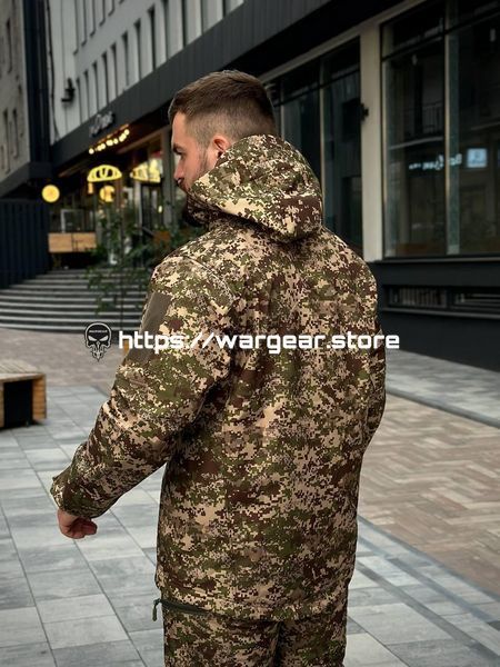 Тактичний костюм на флісі Soft Shell Хижак MILITARY 3822247 фото