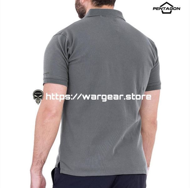 Футболка поло Pentagon Aniketos - Wolf Grey 4300724s3 фото
