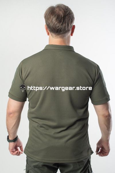 Футболка поло CoolPas Pique Military, олива 4323042 фото