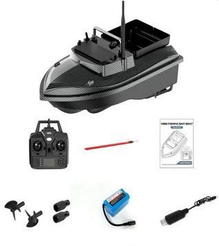Карповий кораблик для риболовлі Flytec V060 Карбон с GPS Акумулятор 12000&nbsp;mAh 4302425 фото