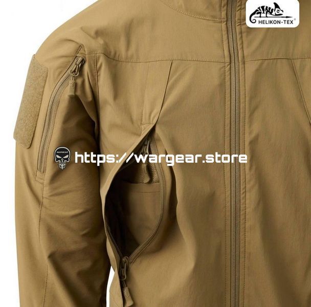 Куртка Helikon Trooper StormStretch Softshell MK2 Coyote 4319198s3 фото
